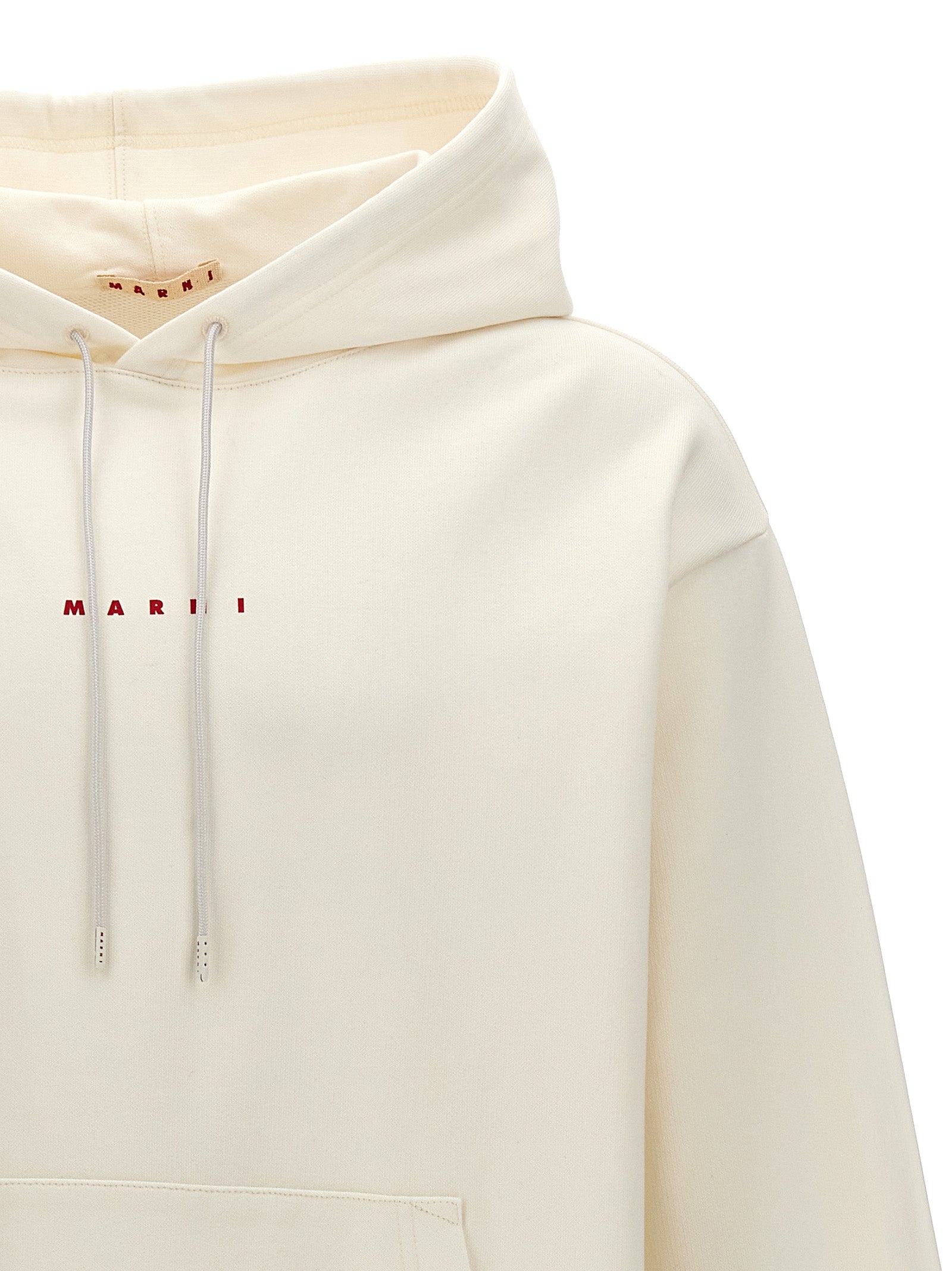 White Cotton Sweatshirt