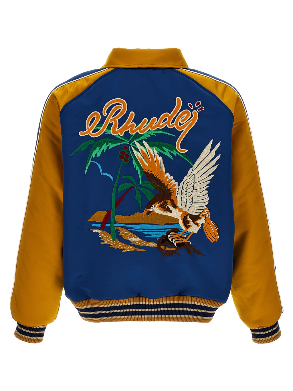 Multicolor Polyester Bomber
