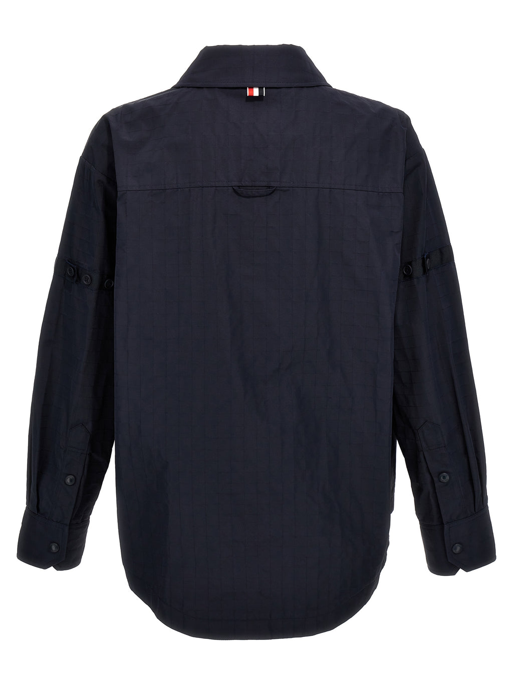 Blue Polyamide Blouse