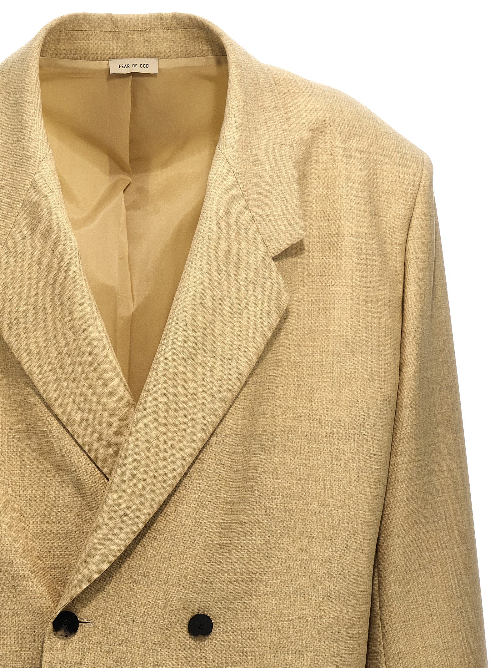 Beige Wool Blazer