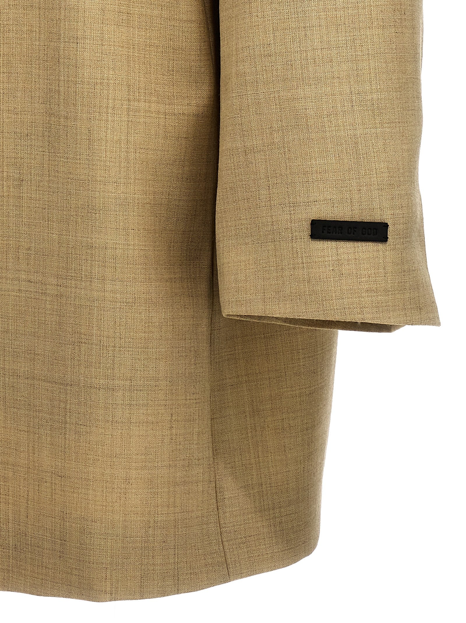 Beige Wool Blazer