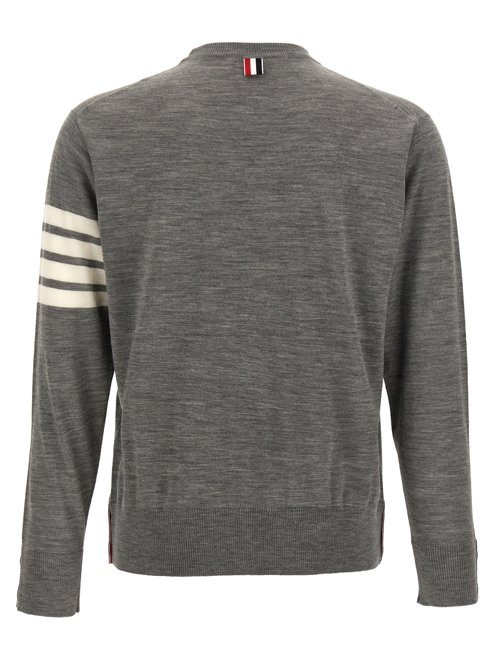 Gray Virgin Wool Cardigan