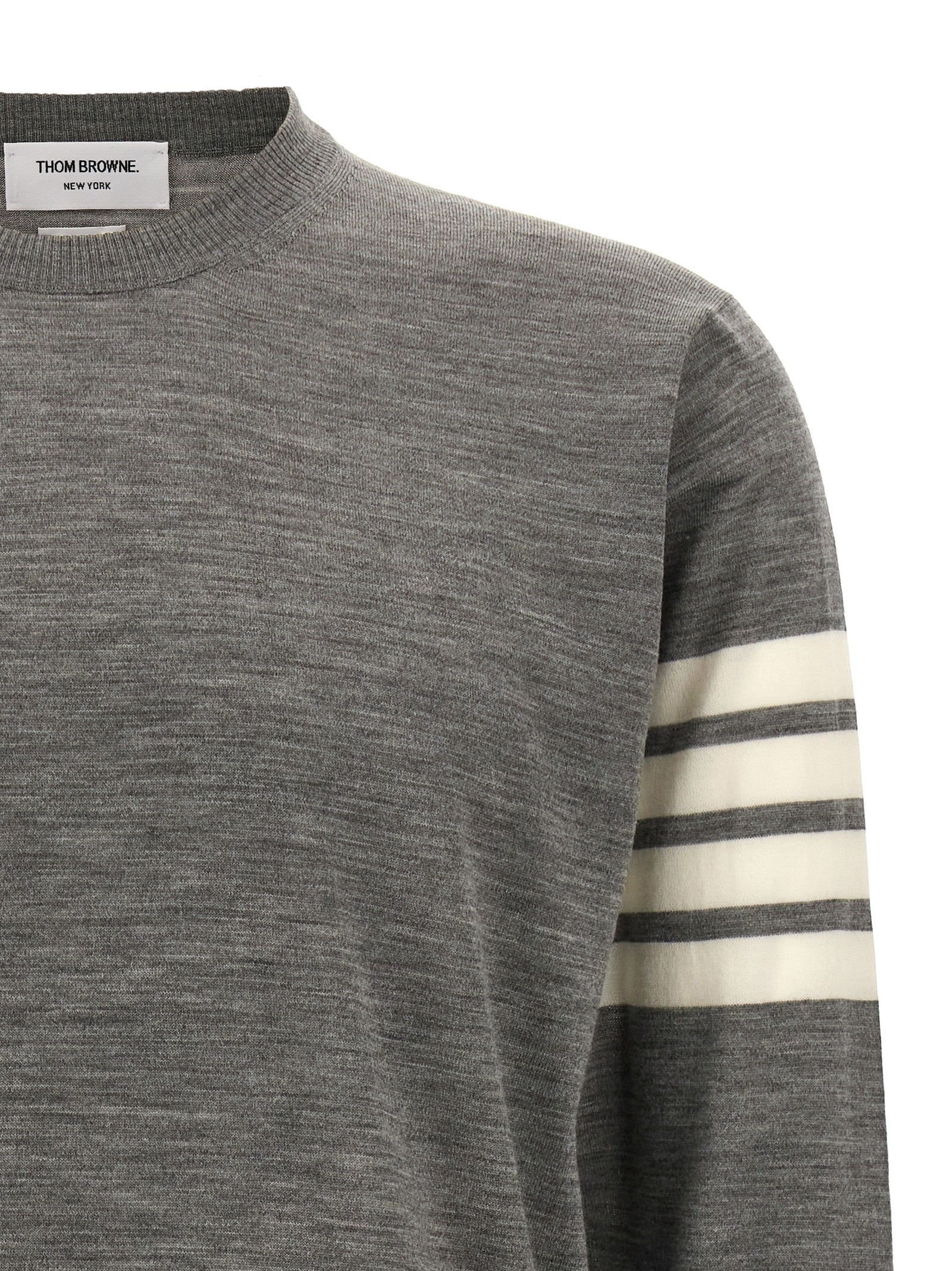Gray Virgin Wool Cardigan
