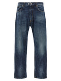 Blue Cotton Jeans Denim