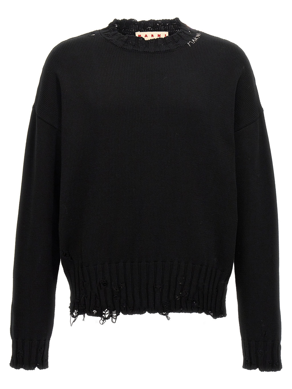 Black Cotton Cardigan
