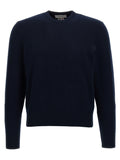 Blue Virgin Wool Cardigan