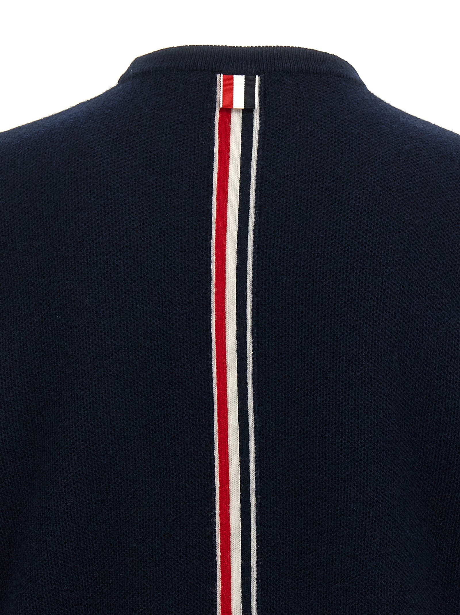 Blue Virgin Wool Cardigan