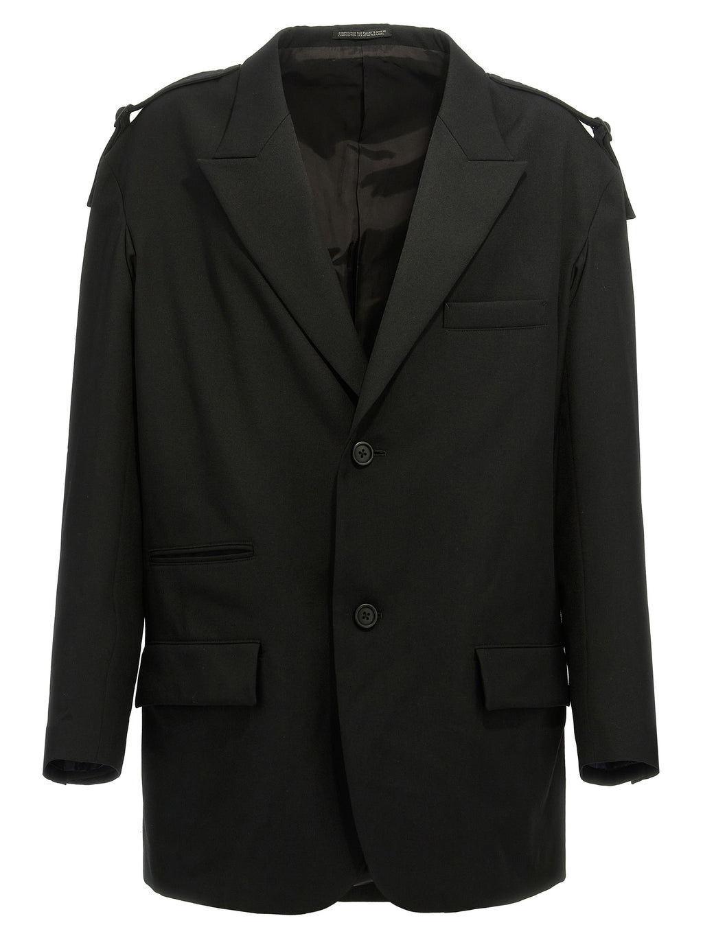 Black Wool Blazer