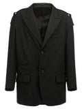 Black Wool Blazer