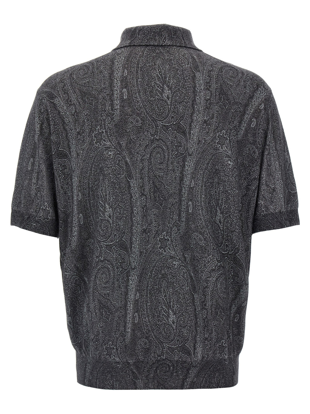 Multicolor Silk Polo Shirt