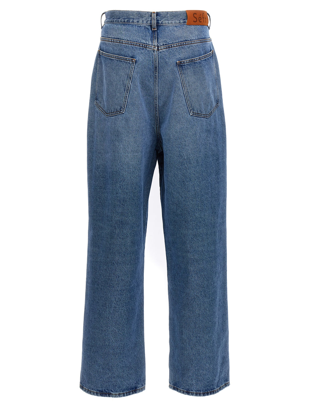 Blue Cotton Jeans Denim