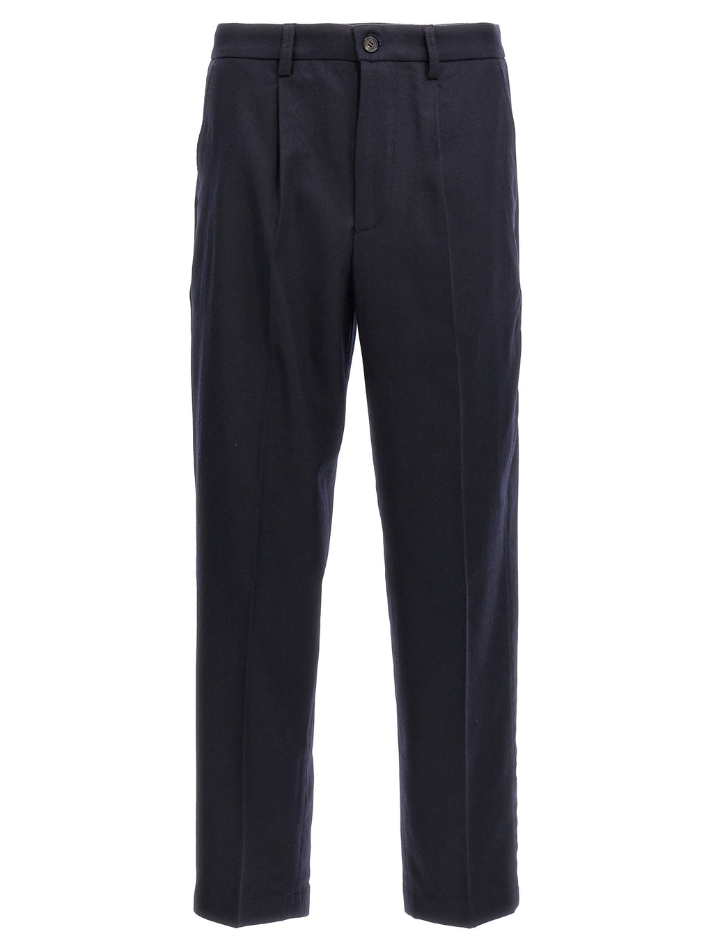 Blue Wool Dress Pants