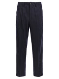 Blue Wool Dress Pants