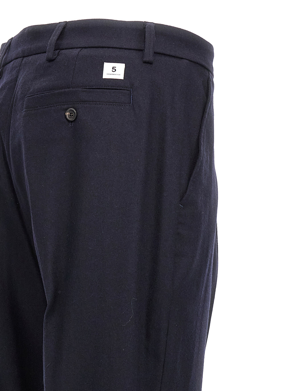 Blue Wool Dress Pants