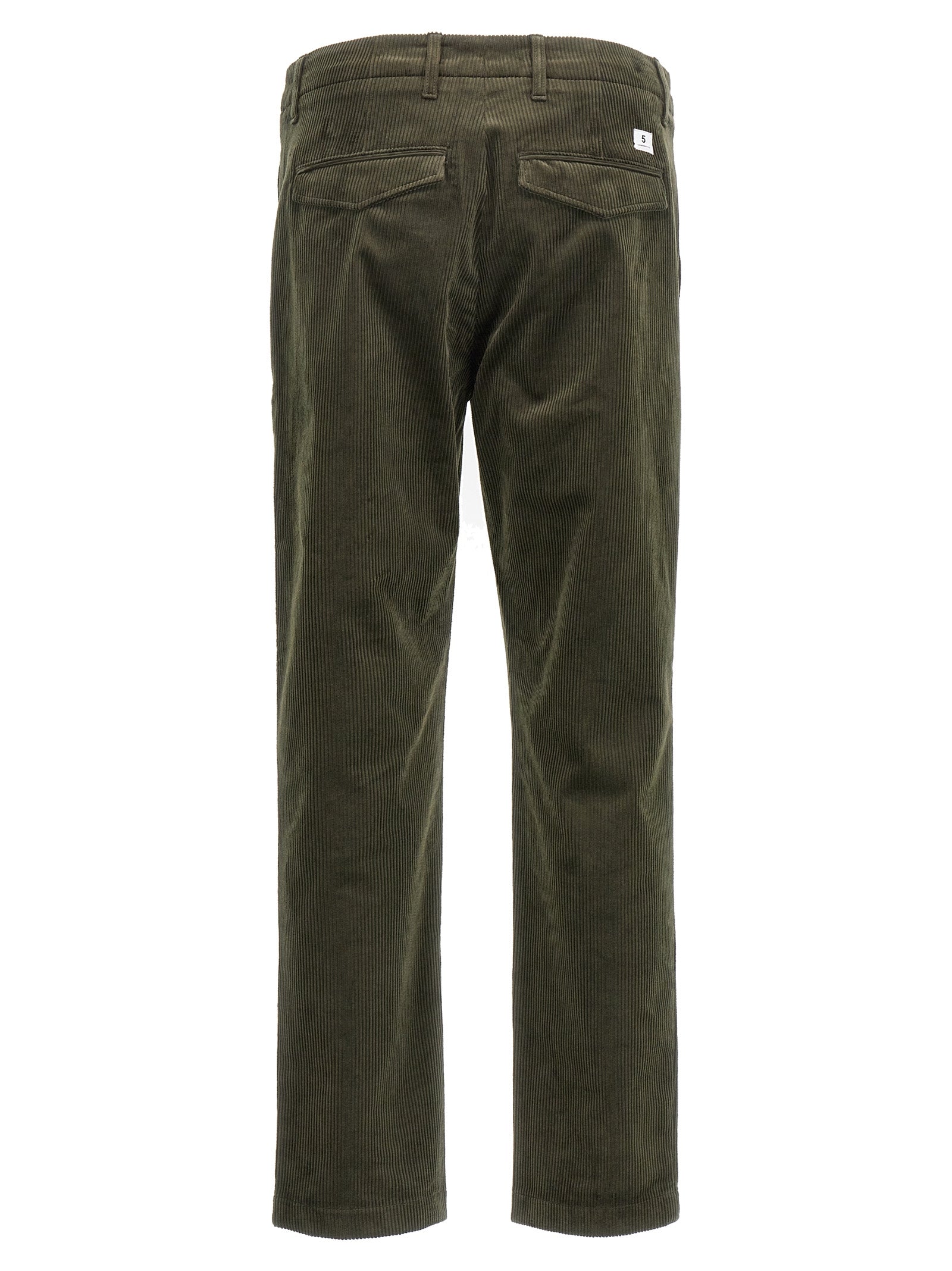Bicolor Cotton Pants