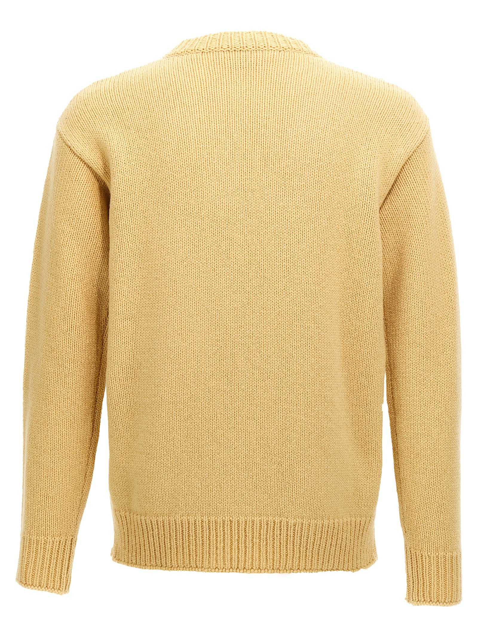 Bicolor Wool Cardigan