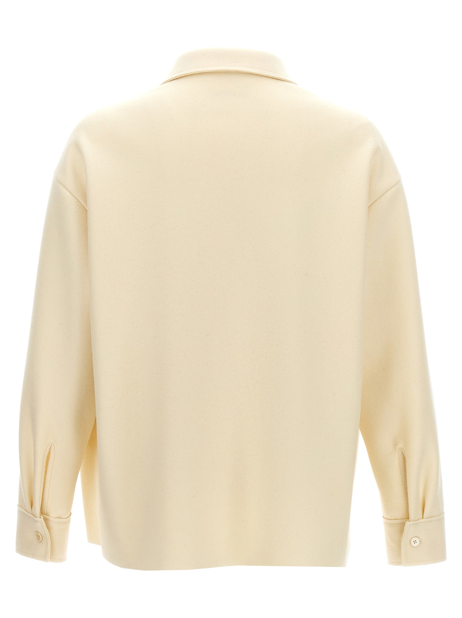 White Wool Blouse