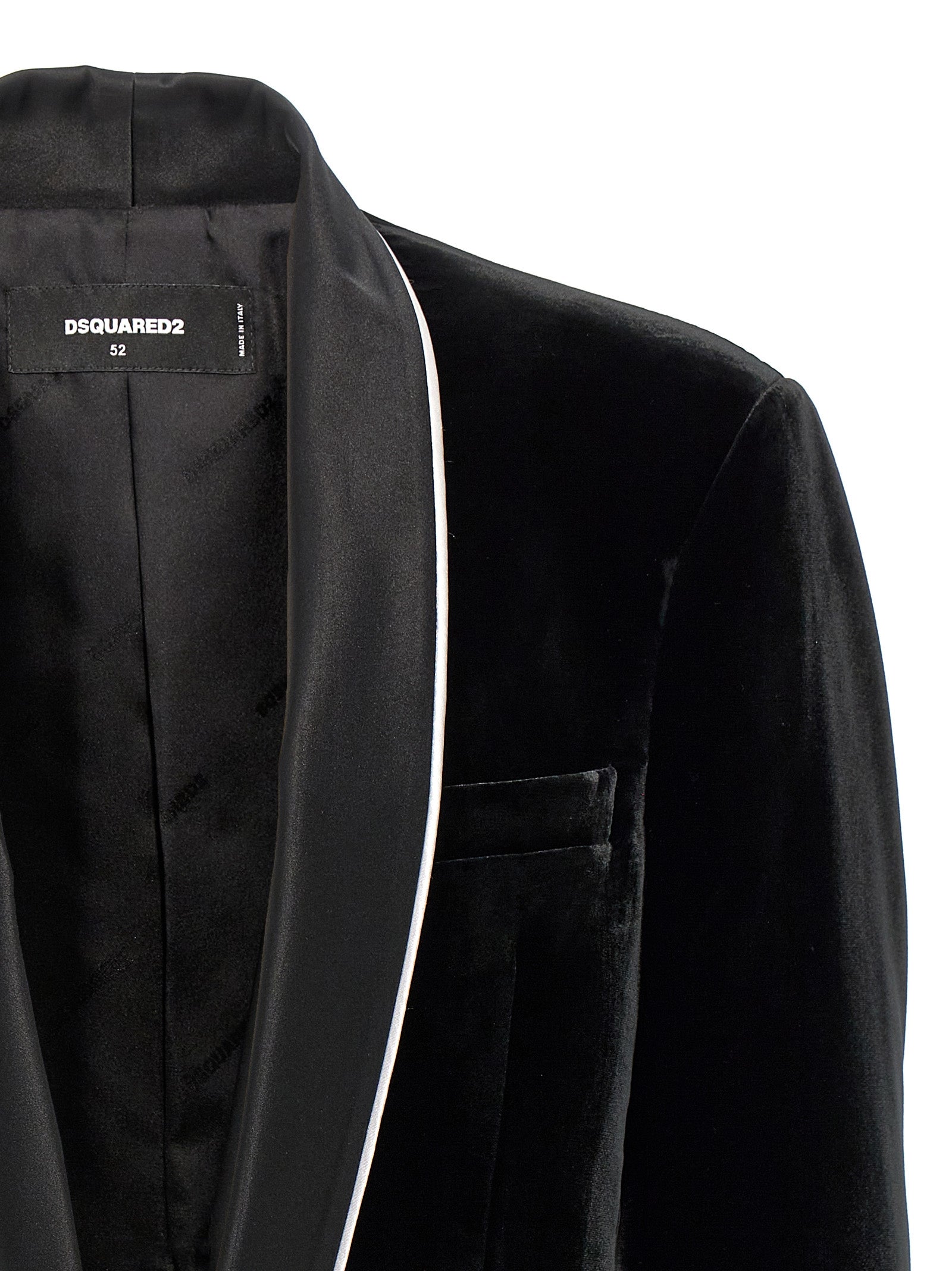 Black Viscose Blazer