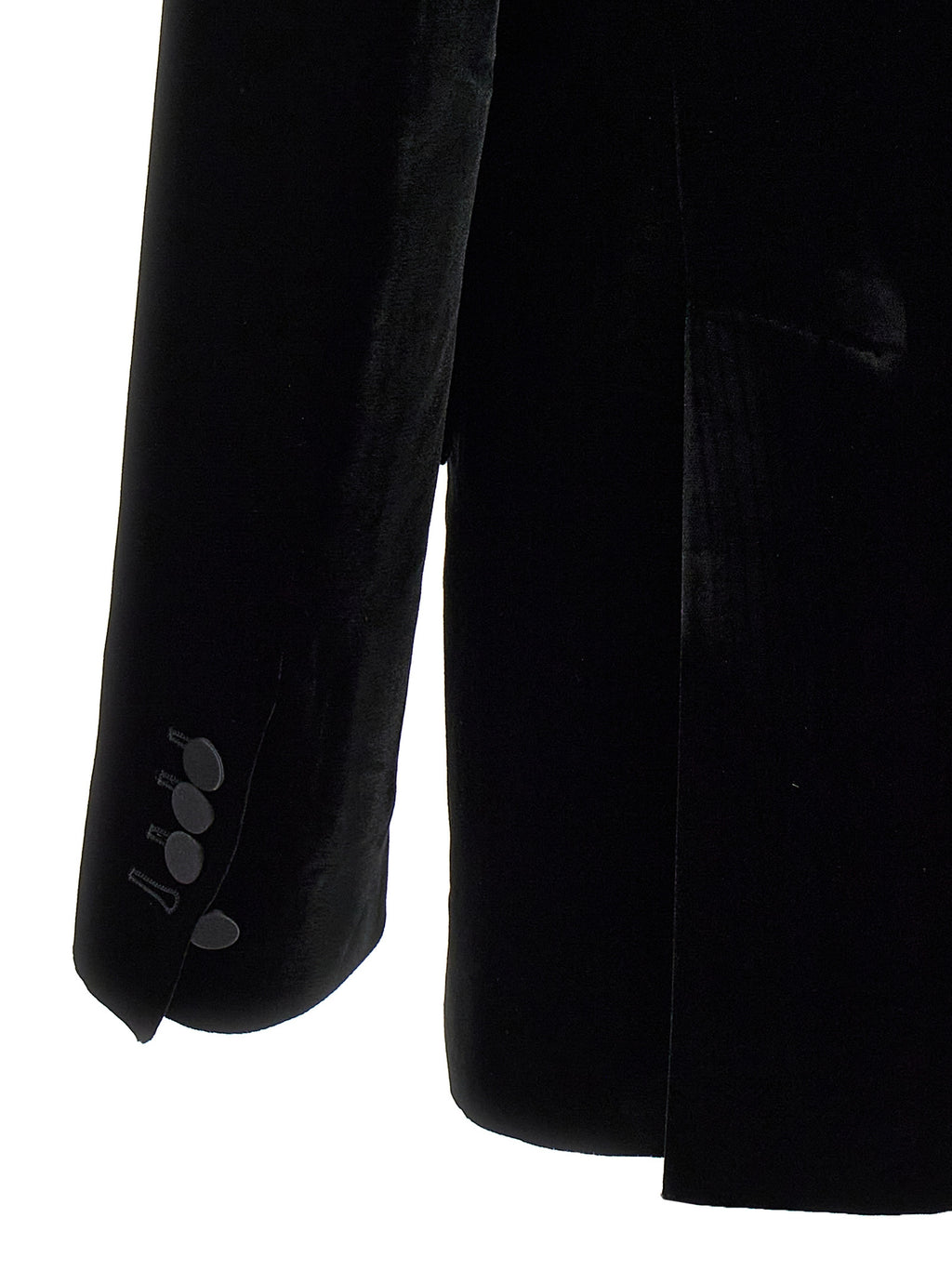 Black Viscose Blazer