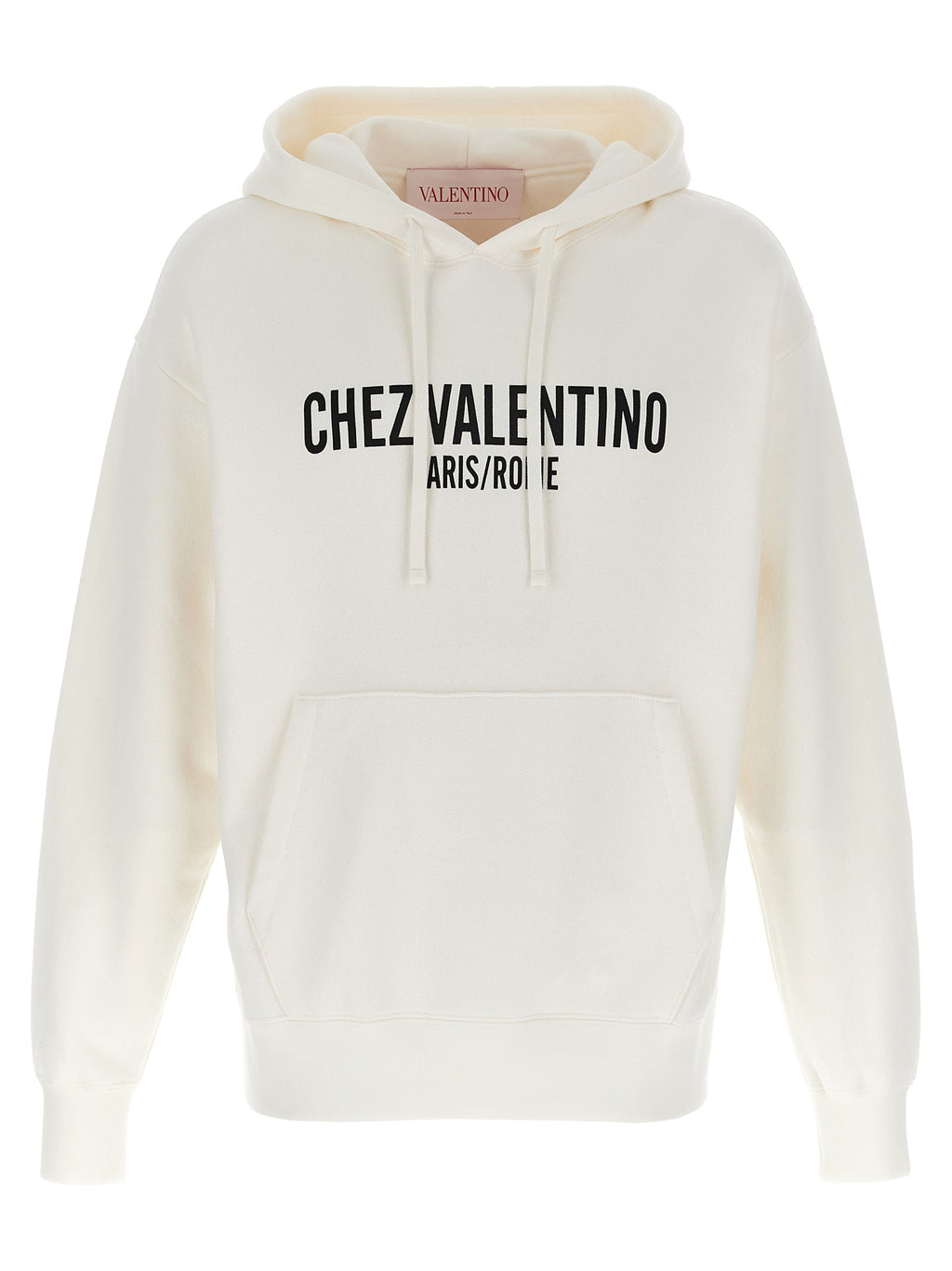 White Cotton Sweatshirt