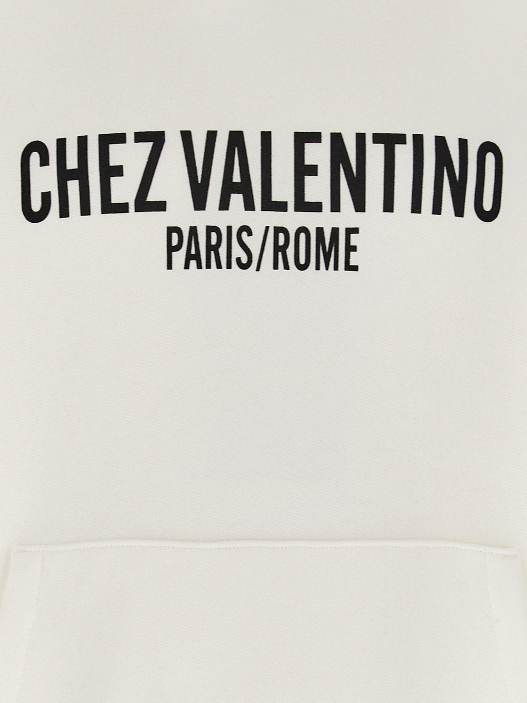White Cotton Sweatshirt