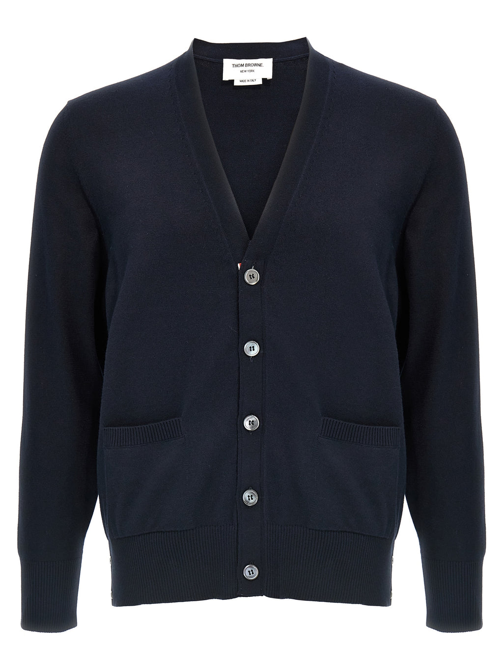 Blue Cotton Cardigan