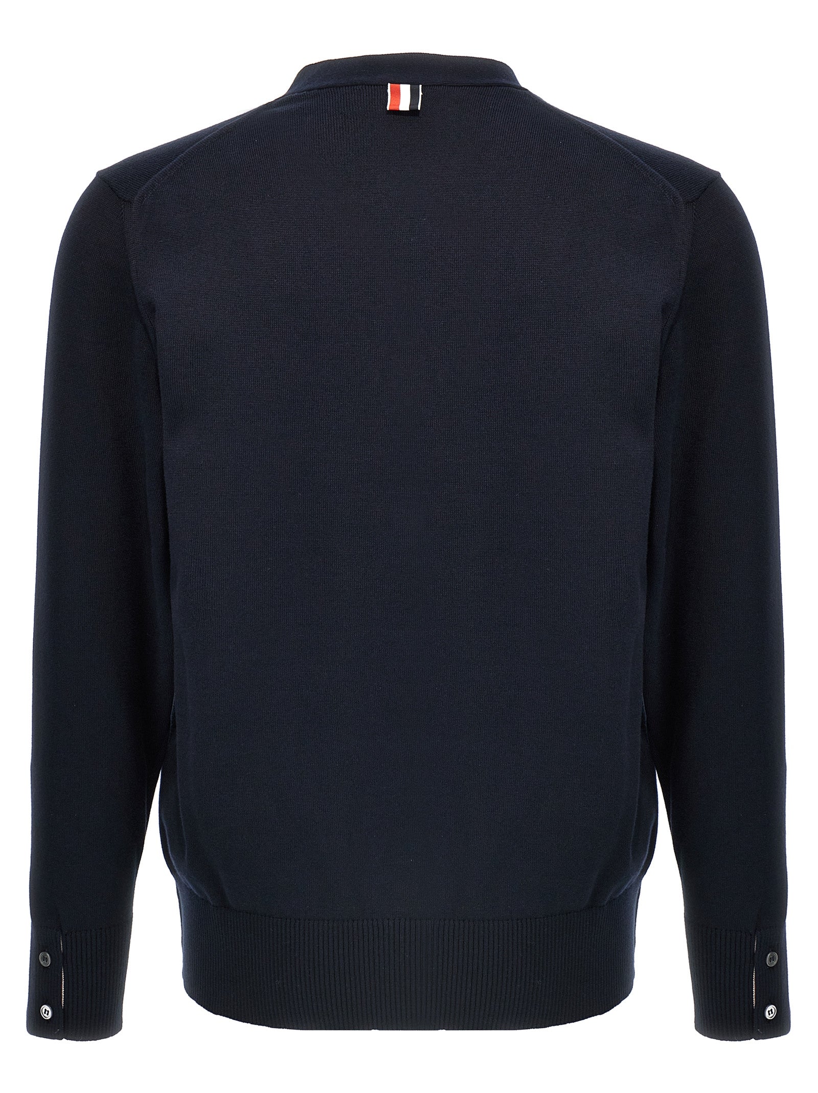 Blue Cotton Cardigan