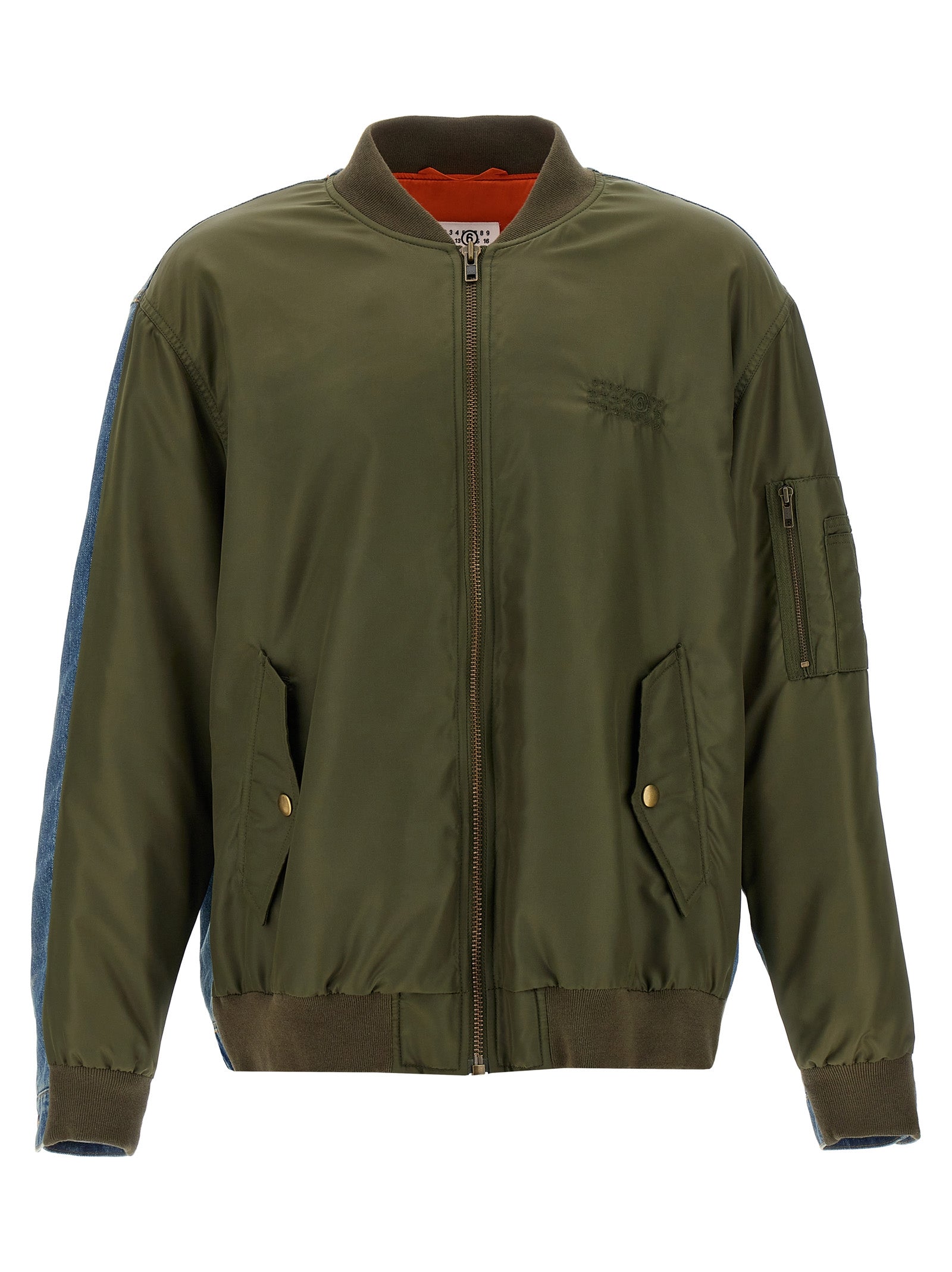 Multicolor Polyamide Bomber