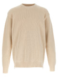 Beige Cotton Cardigan