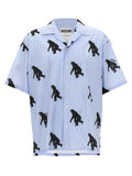 Blue Cotton Blouse