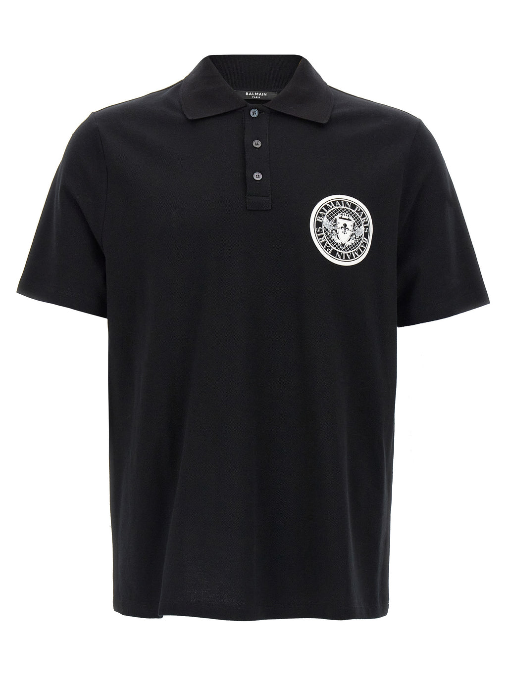 Bicolor Cotton Polo Shirt