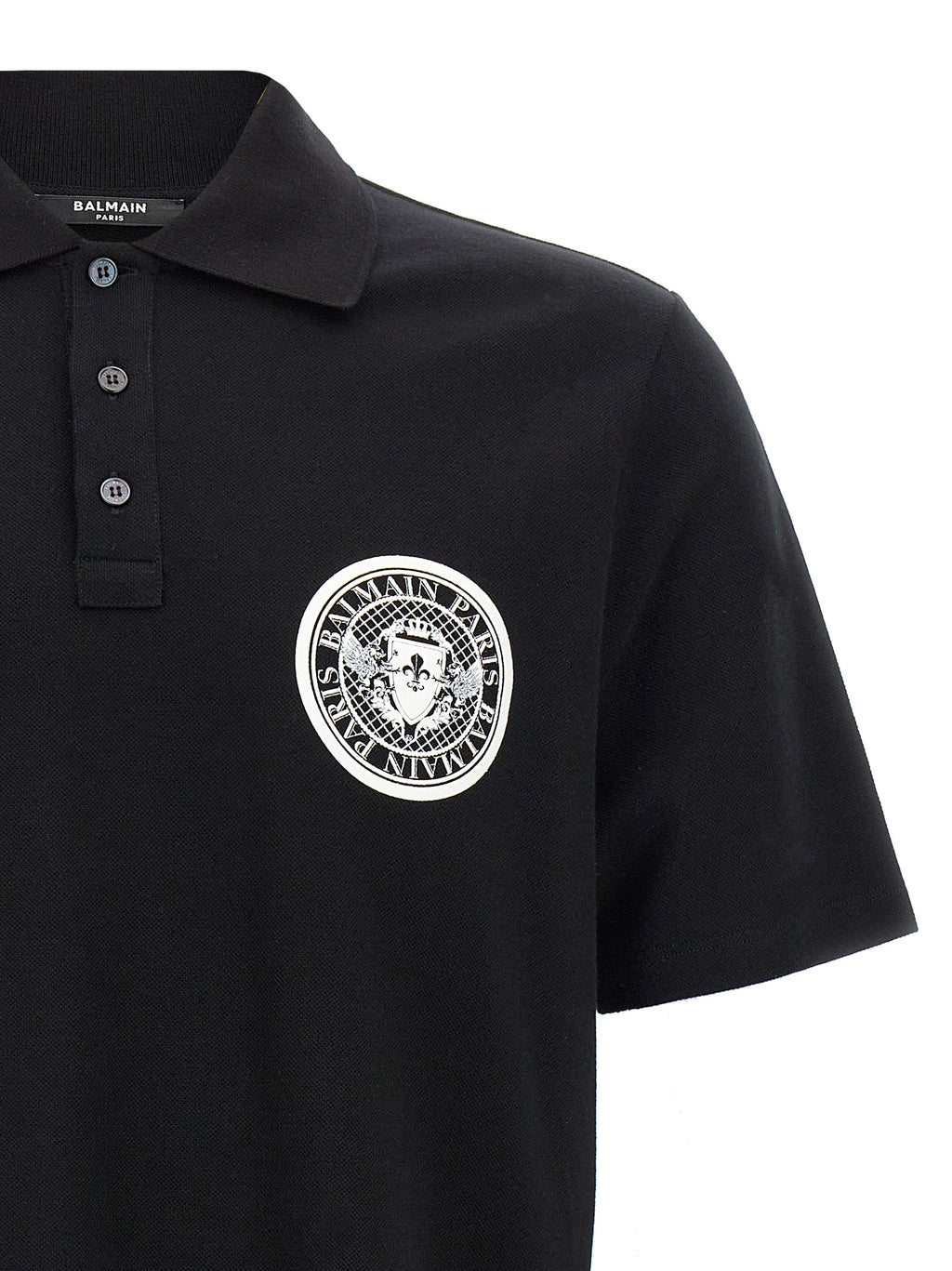 Bicolor Cotton Polo Shirt