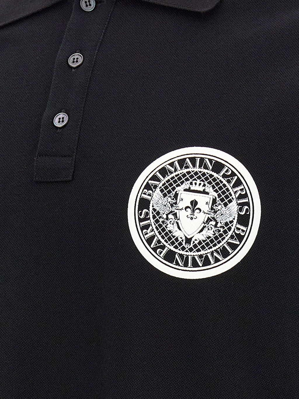 Bicolor Cotton Polo Shirt