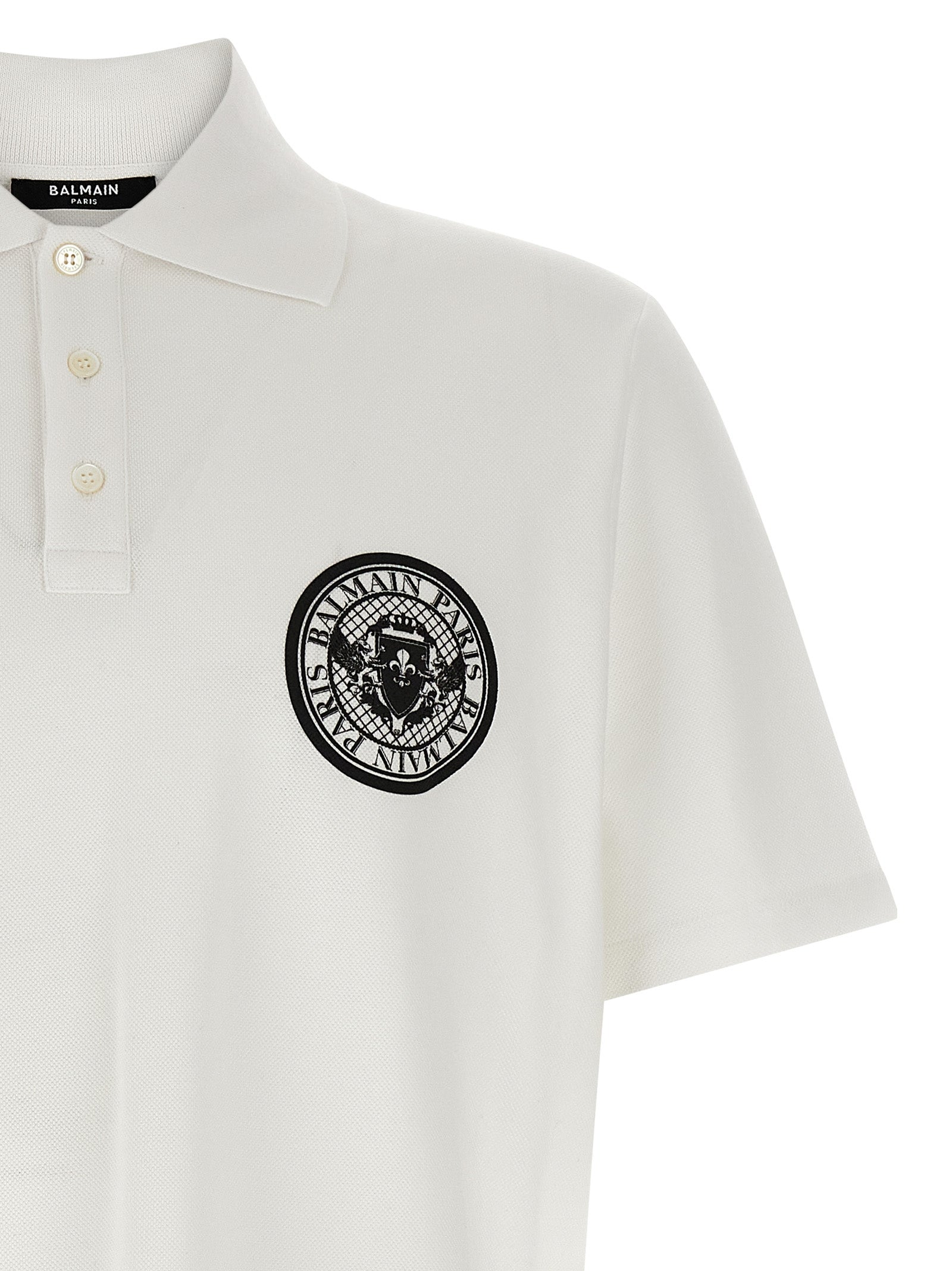 Bicolor Cotton Polo Shirt