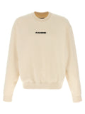 Beige Cotton Sweatshirt