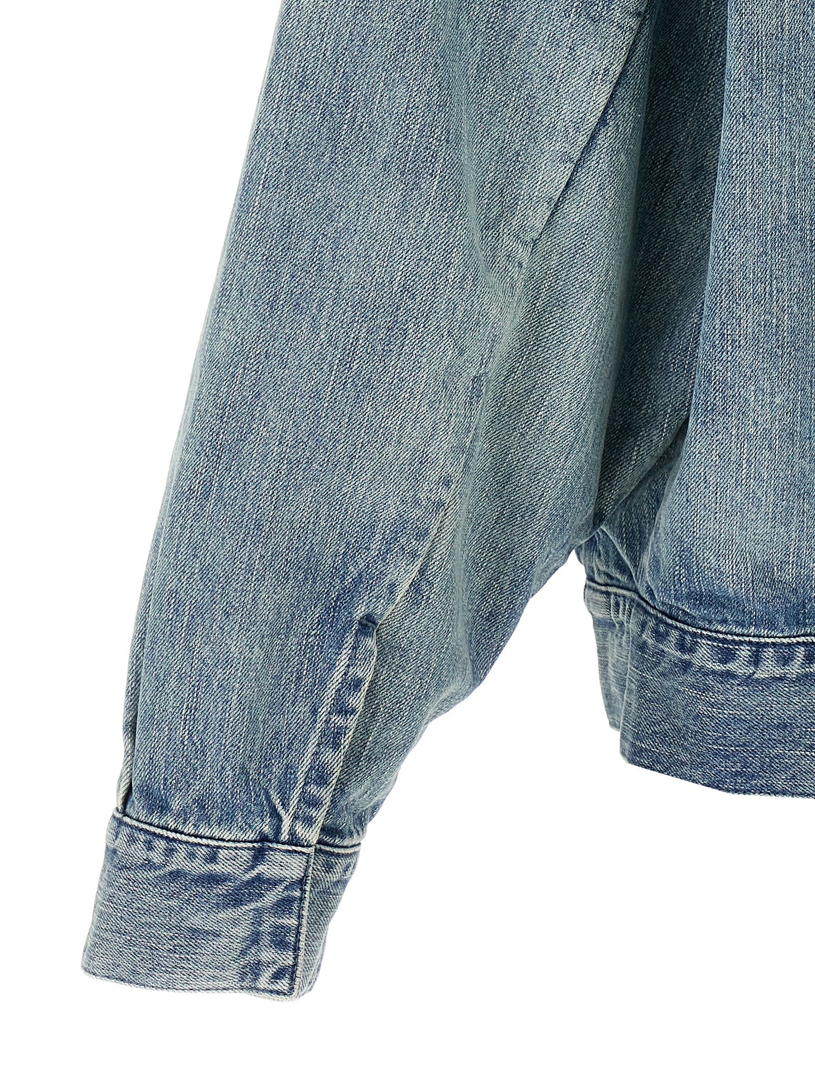 Blue Cotton Denim Jacket