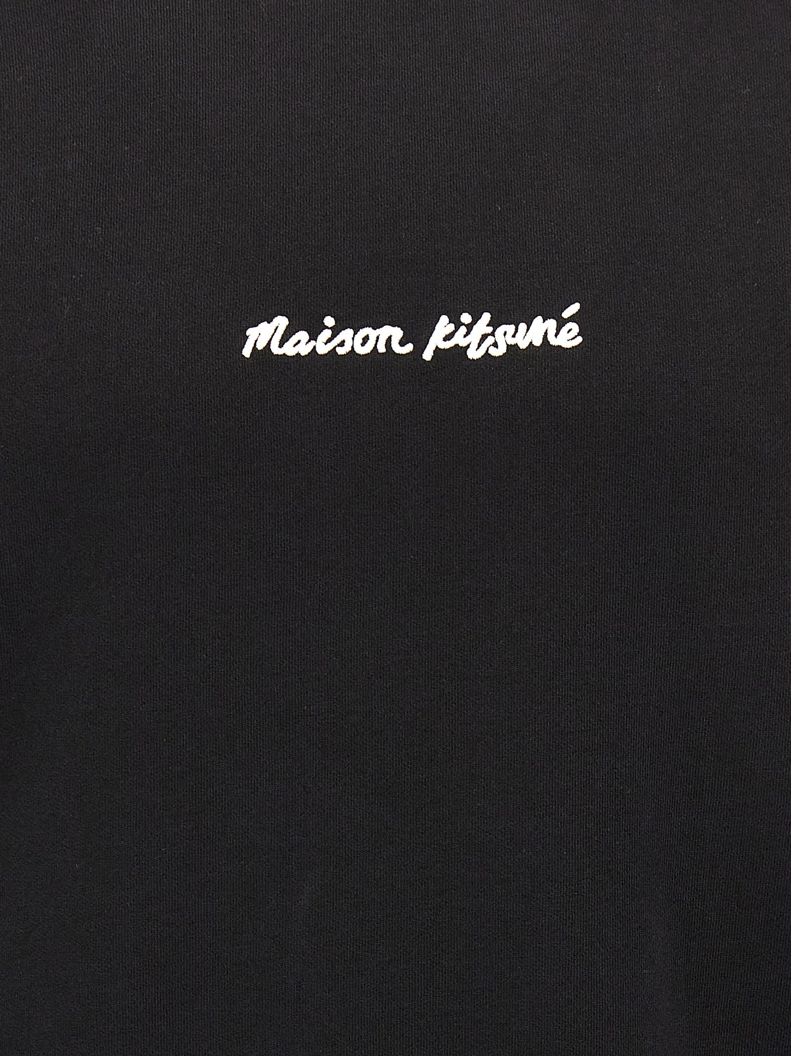 Black Cotton Sweatshirt