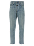 Blue Cotton Jeans Denim