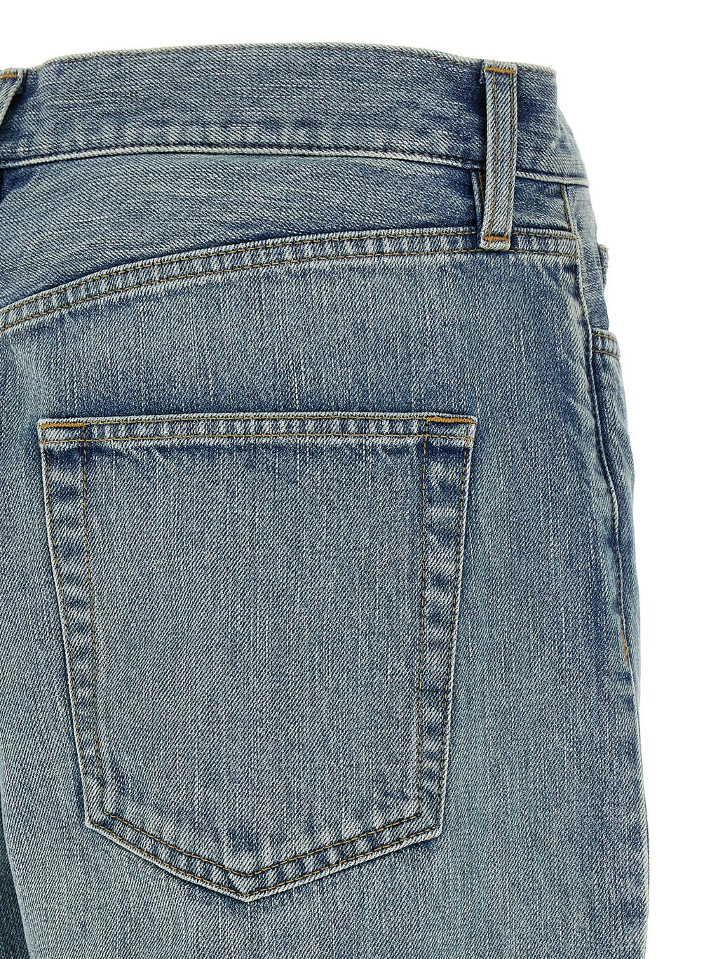 Blue Cotton Jeans Denim