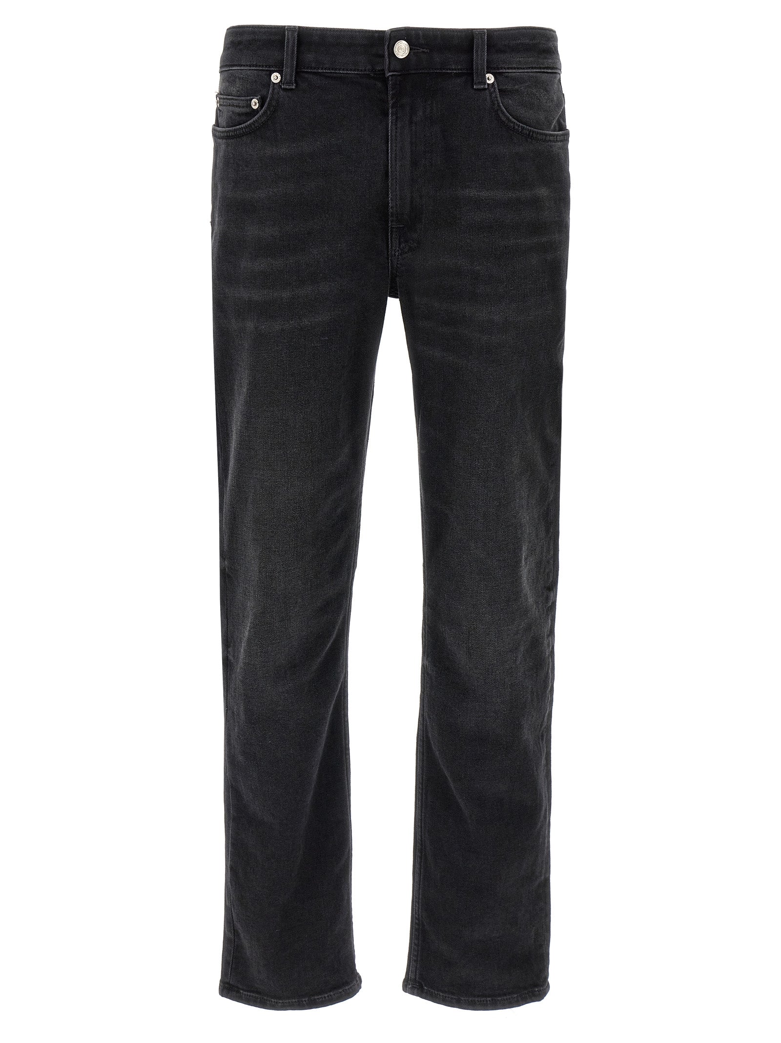 Black Cotton Jeans Denim