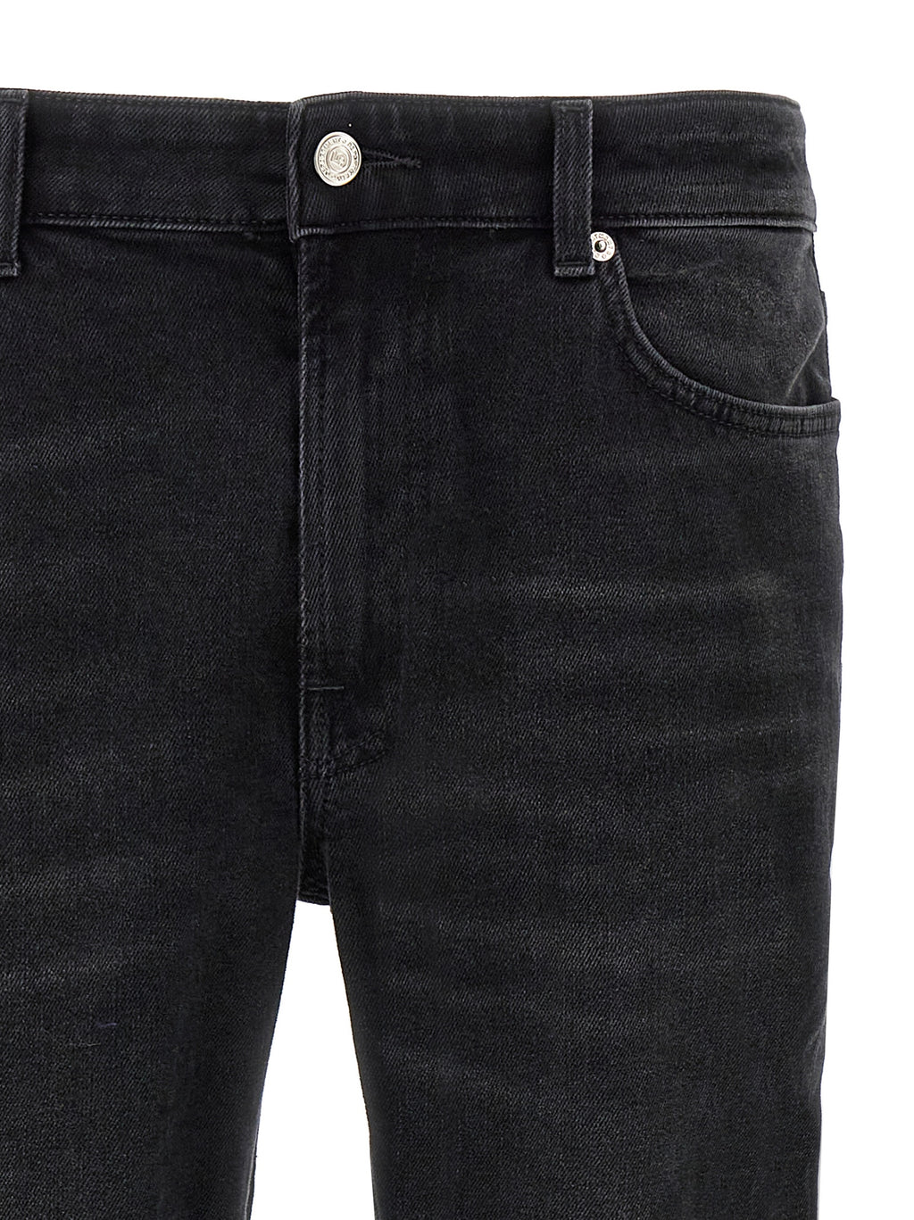 Black Cotton Jeans Denim