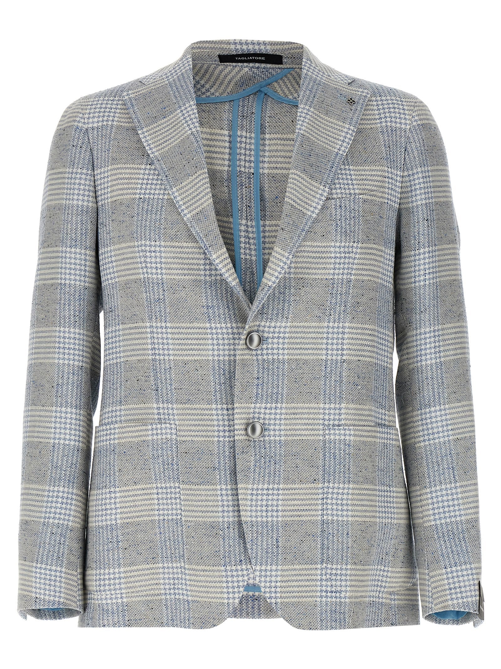 Blue Cotton Blazer