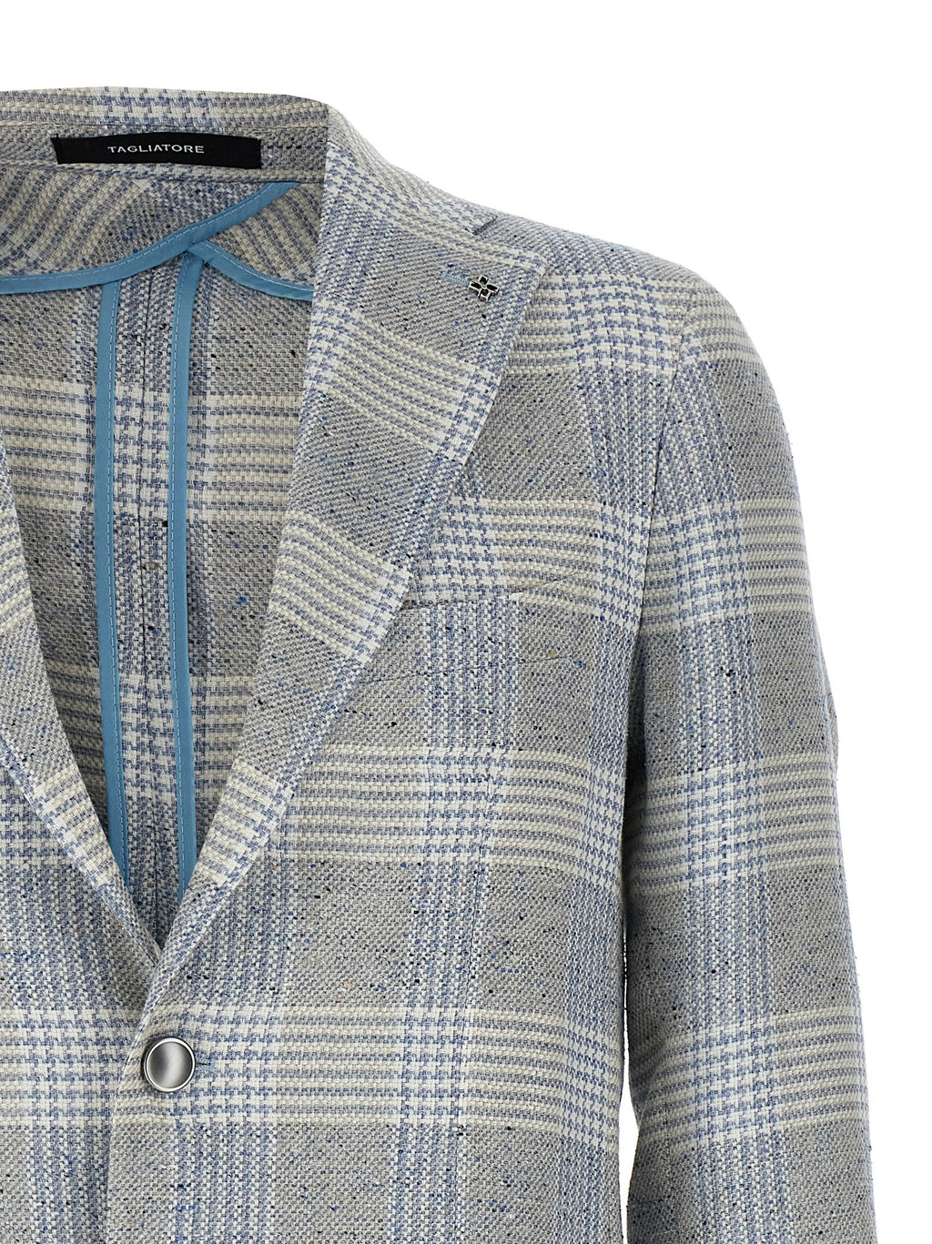 Blue Cotton Blazer