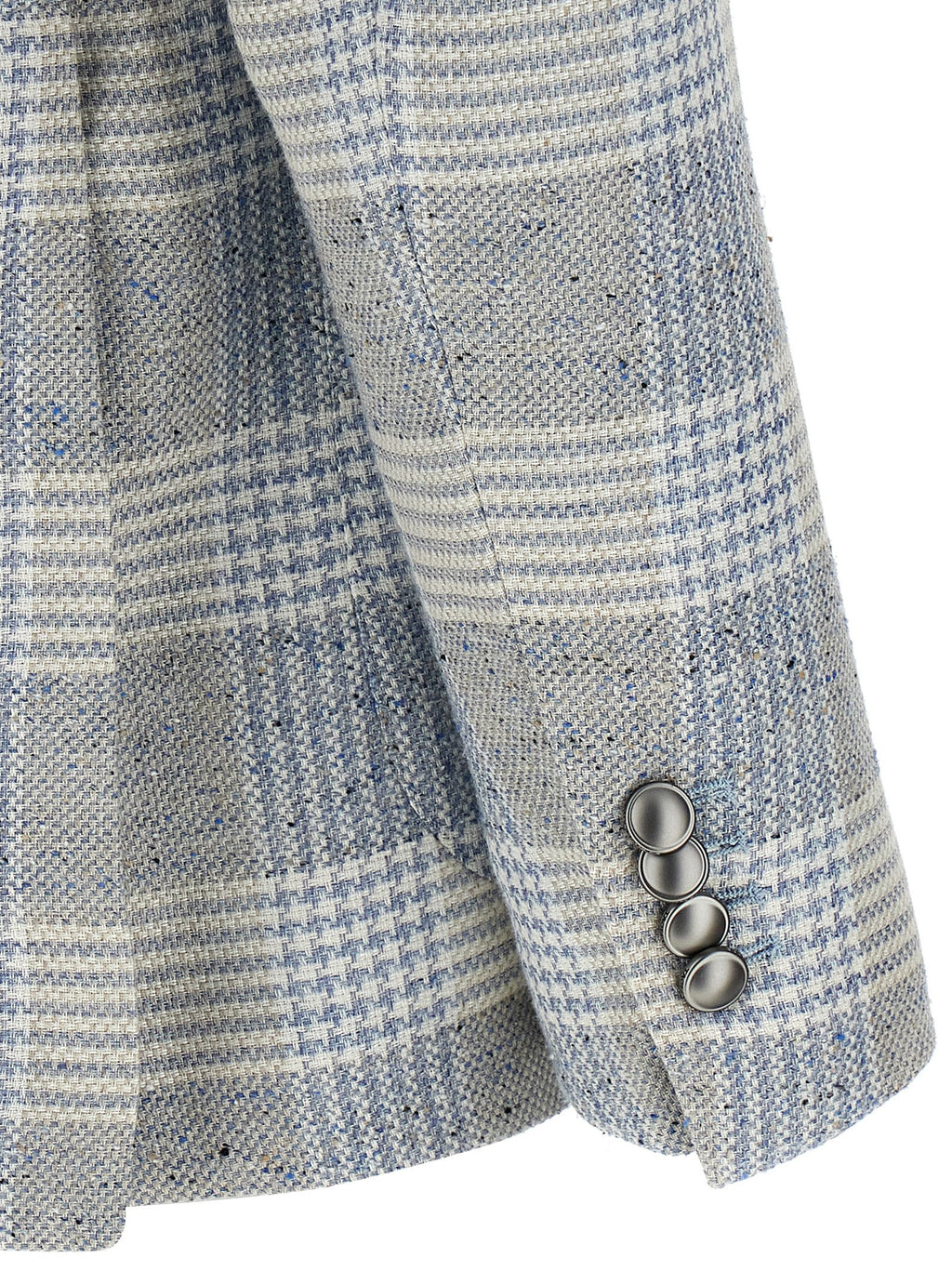 Blue Cotton Blazer
