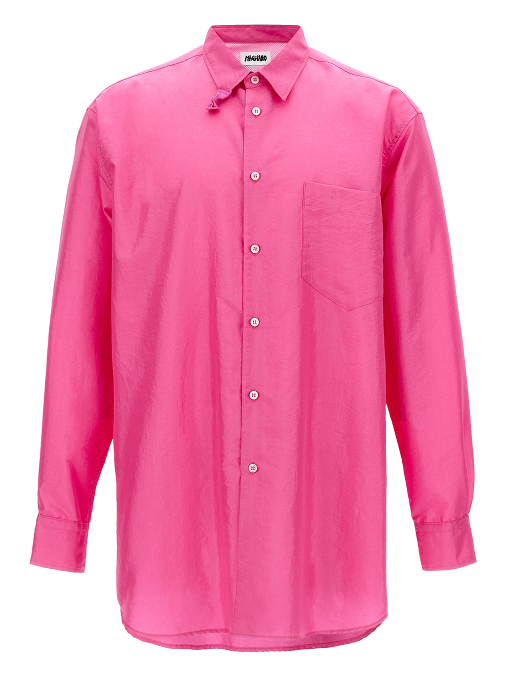 Fuchsia Polyamide Blouse
