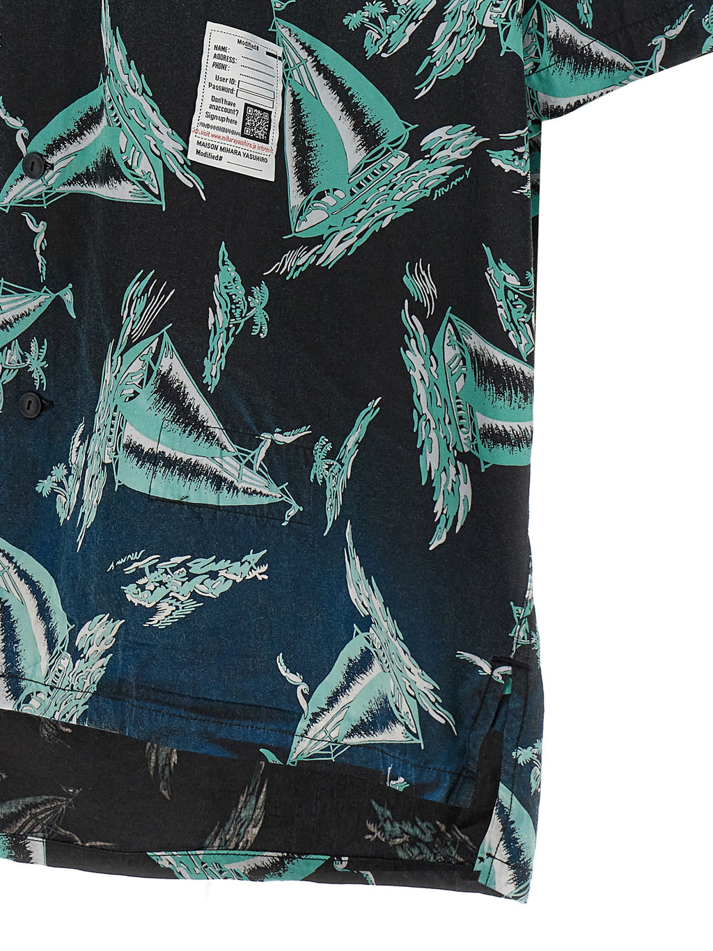 Blue Rayon Blouse