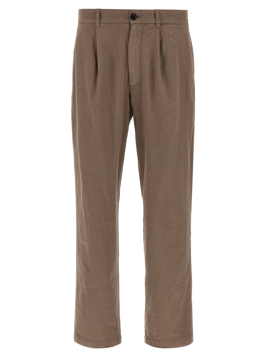 Brown Linen Pants