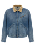 Blue Cotton Denim Jacket