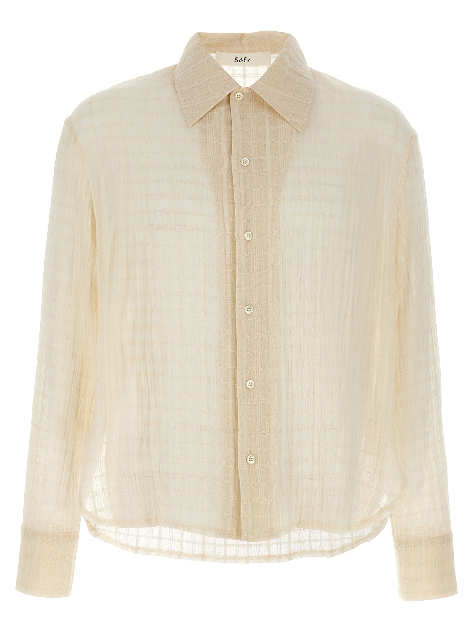 Beige Cotton Blouse