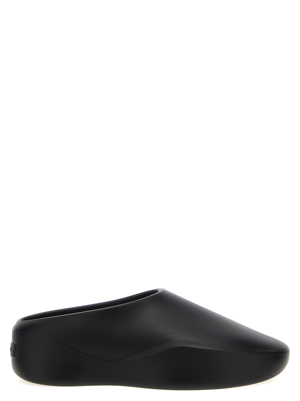 Black Rubber Clogs